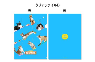 画像2: 『劇場版 ねこ物件』A4クリアファイルセット(2種類)